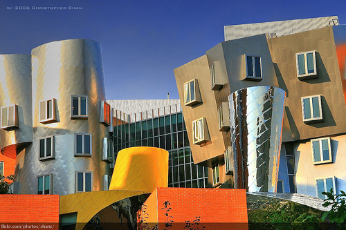 stata center cc christopher chan flickr Stata Center, MIT photo by Christopher Chan taken from Flickr and used under cc licence