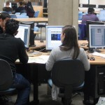 Students at work on Level 3