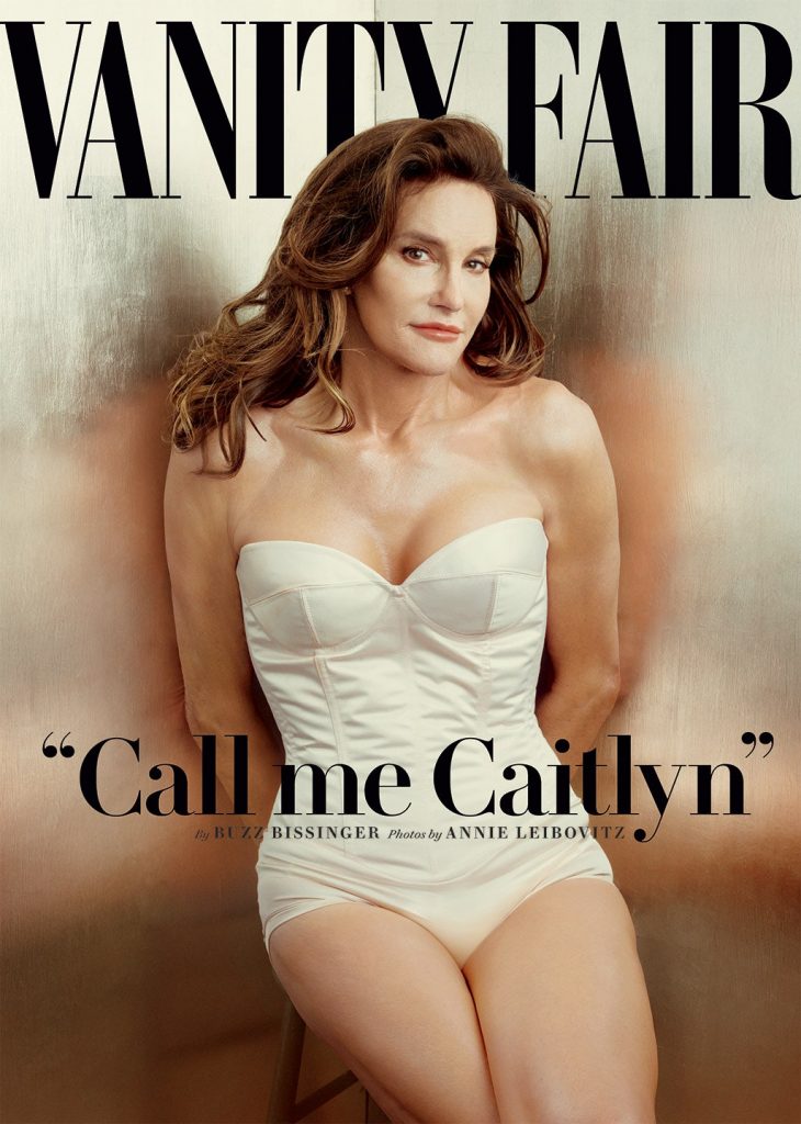 Caitlyn Jenner on the cover of Vanity Fair magazine