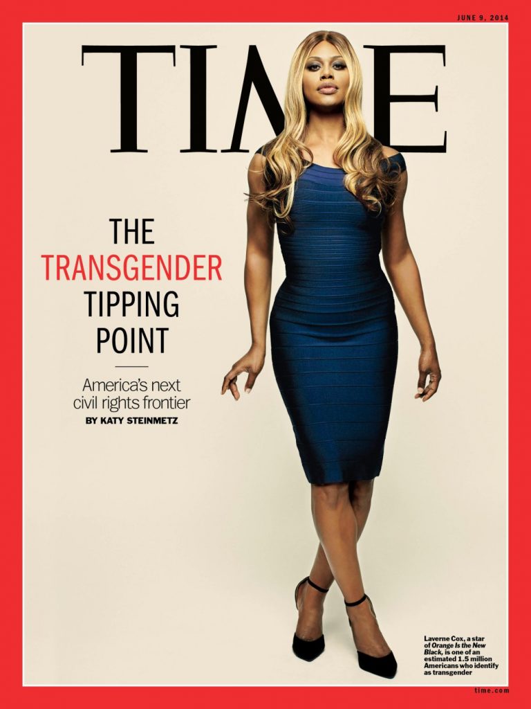 Laverne Cox on the cover of Time magazine