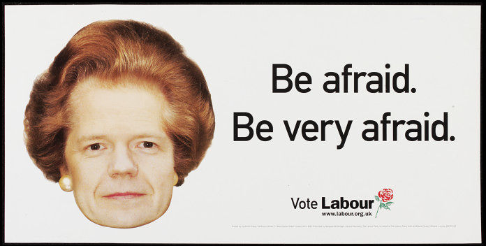 Labour Party campaign poster from 2001