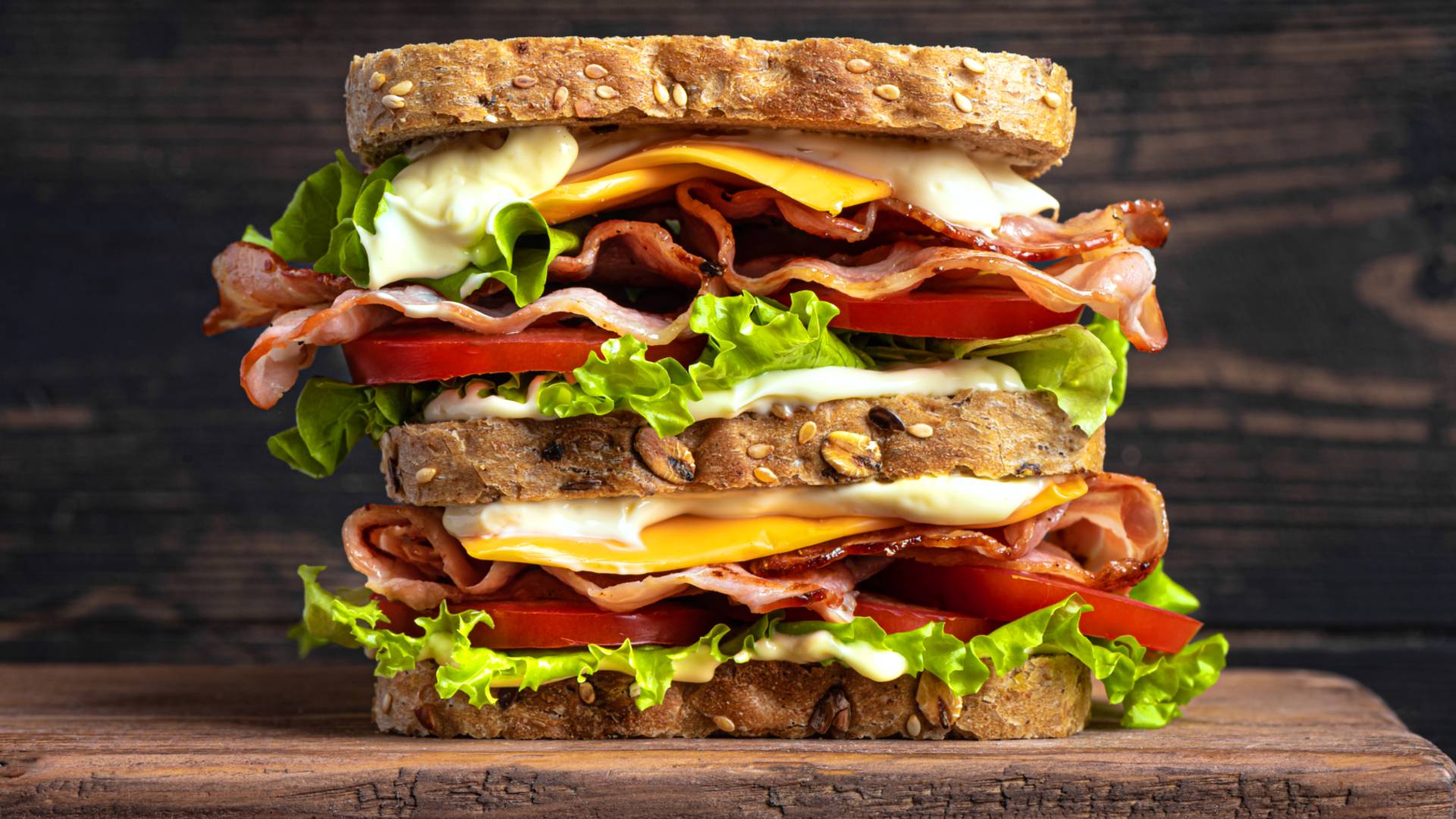 I didn't know I was a sandwich!