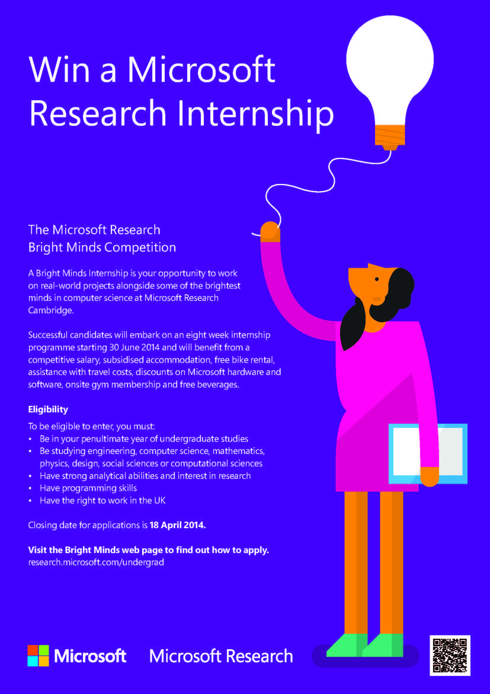 Win a Microsoft Research Internship Careers and Employability
