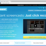 Screenr.com screengrab