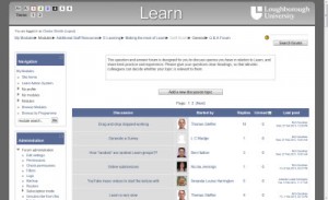 Learn Forum Screenshot
