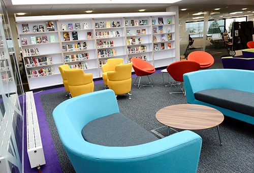 Pilkington library after refurbishment
