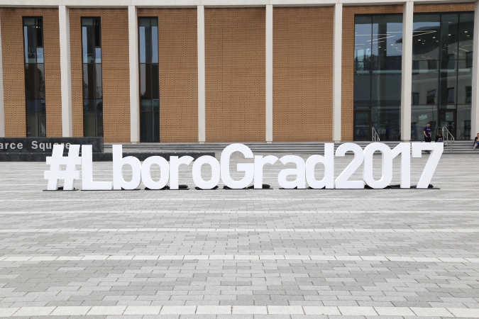 Loughborough University summer graduation