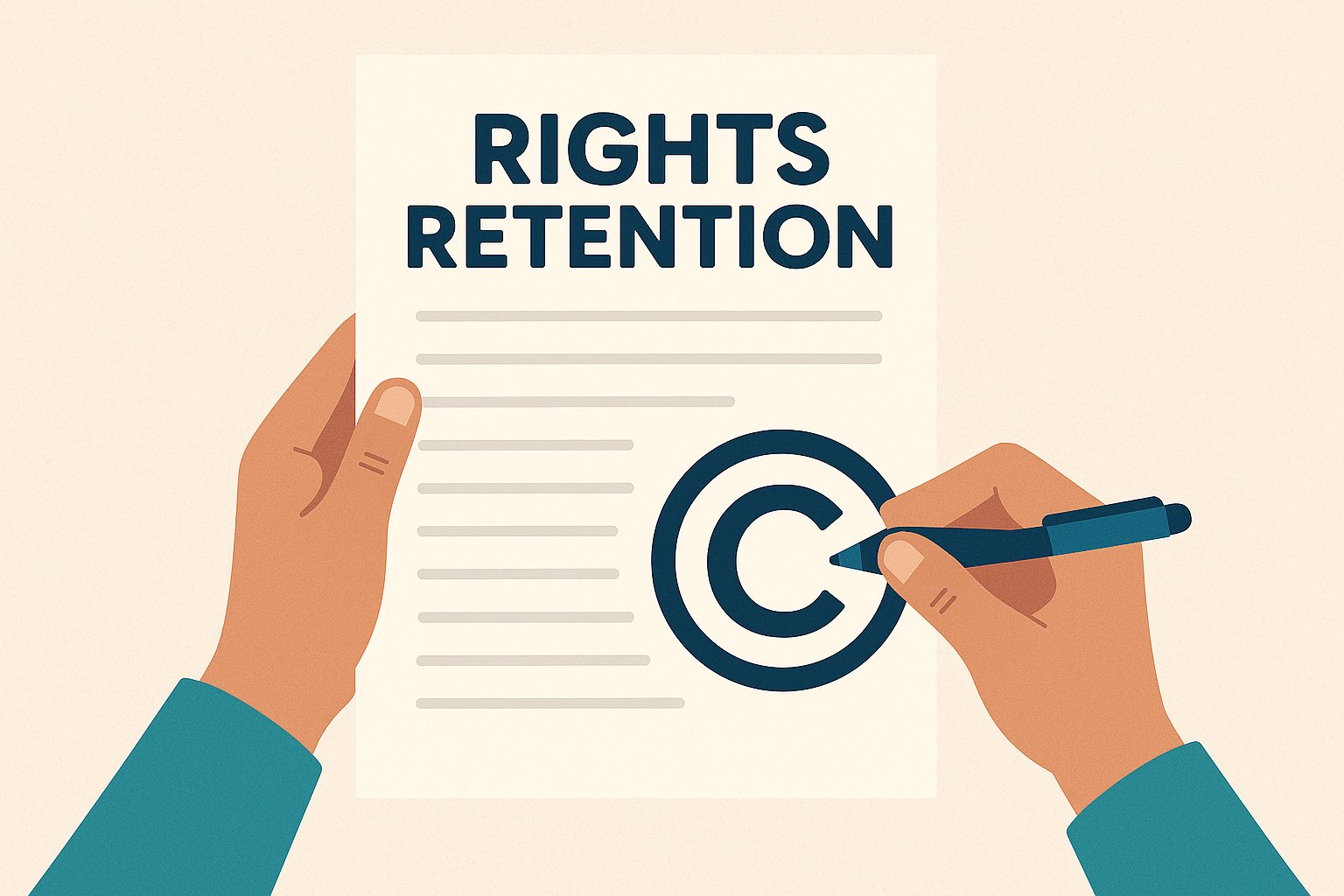 Retaining rights in your research outputs: Policy update from 1 April 2026