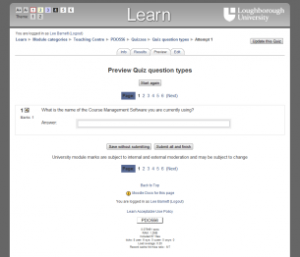 quiz – Teaching and Learning Blog