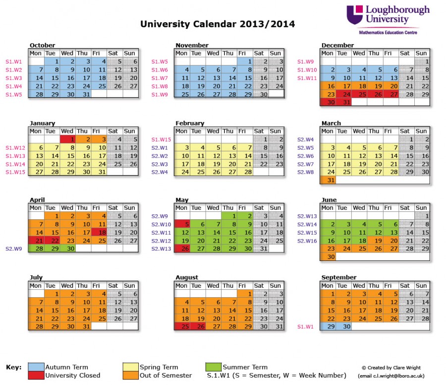 Towson University Academic Calendar Printable Calendar 2023