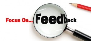 Focus on feedback