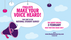 National Student Survey Promotion Banner