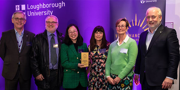 Winners at the Vice-Chancellor's Award ceremony