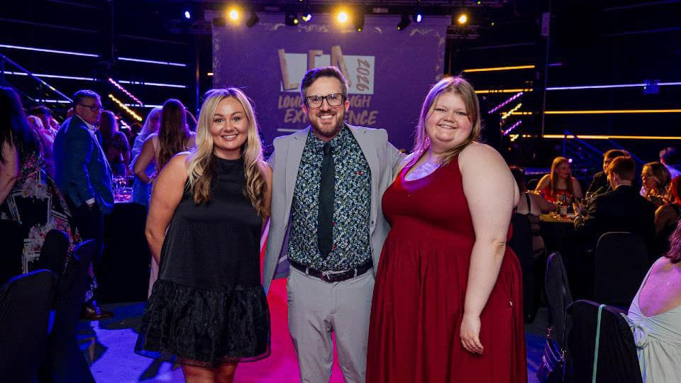 Winners of Loughborough Experience Awards 2026 at the award ceremony