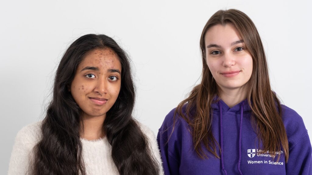 Simona and Katrina - two of the Women in Science ambassadors